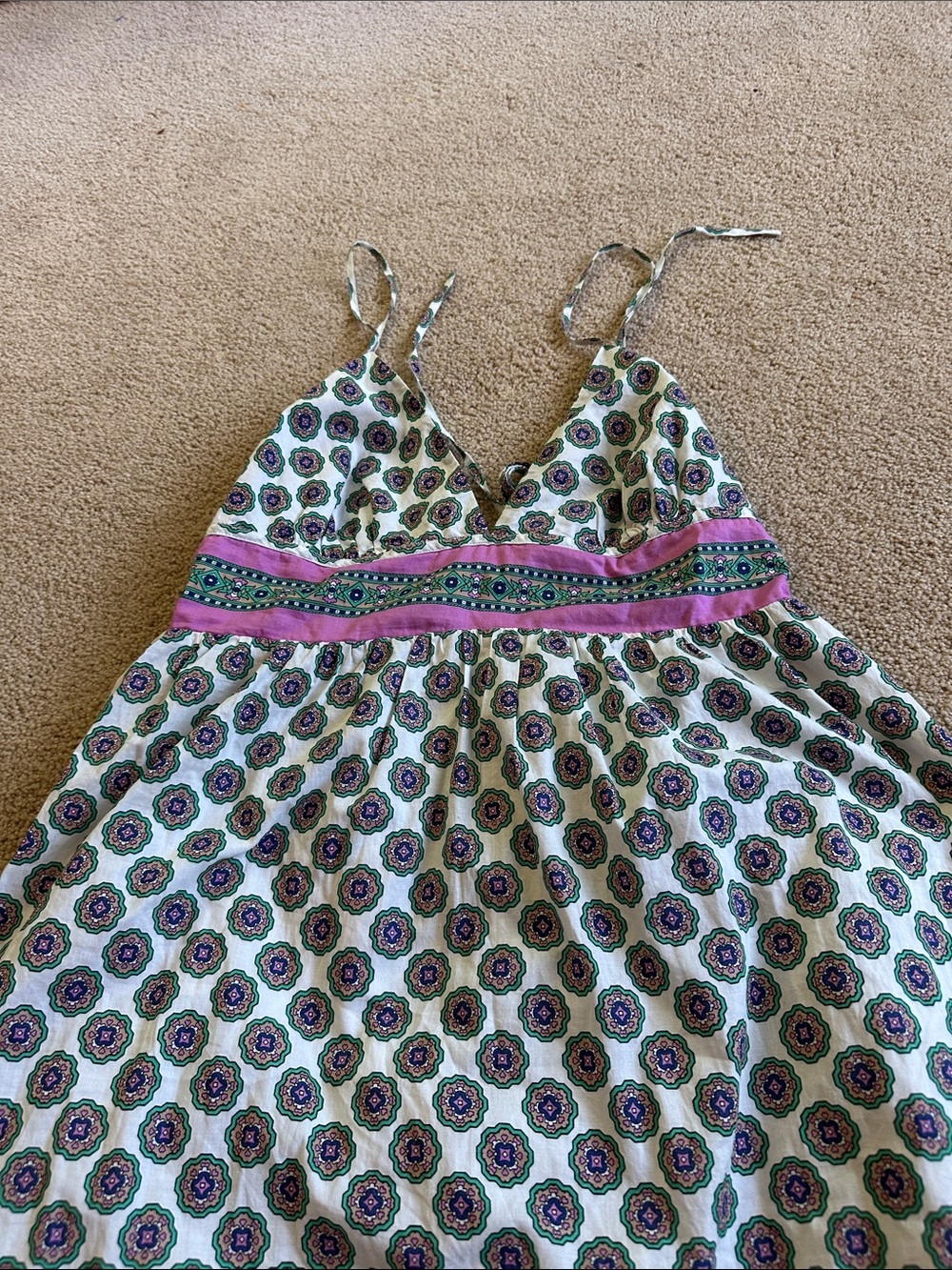J. crew India block print sun dress - Picture 6 of 12